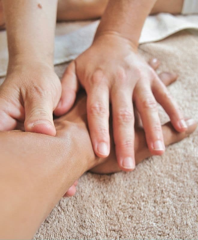 détente musculaire massage après sport récupération